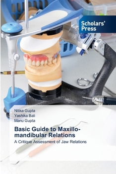 Paperback Basic Guide to Maxillo-mandibular Relations Book