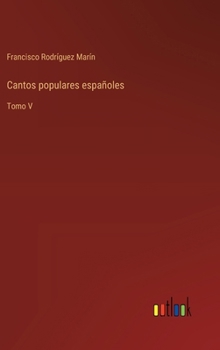 Hardcover Cantos populares españoles: Tomo V [Spanish] Book