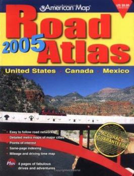 Paperback AMC Road Atlas Book