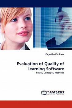 Paperback Evaluation of Quality of Learning Software Book