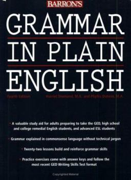 Paperback Grammar in Plain English Book