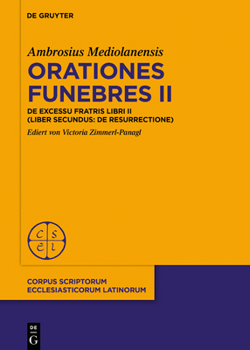 Hardcover Orationes funebres II [German] Book