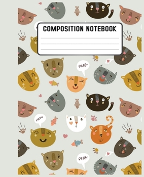 Paperback Composition Notebook: Can be used as a notebook for girls, notebook for kids Book