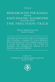 Paperback Research on the Kamal: The Knot-spacing Algorithms used, and a Theory about the Precision Trick Book