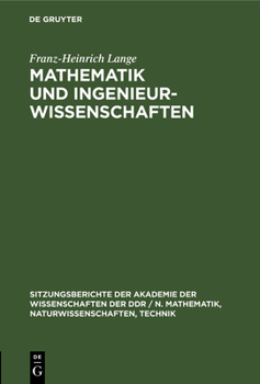 Hardcover Mathematik Und Ingenieurwissenschaften [German] Book