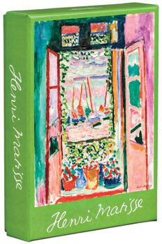 Henri Matisse Notecard Box Two-Piece Gift Box of Museum Quality All Occasion Notecards