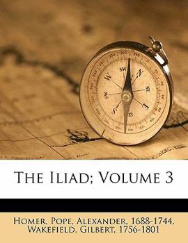 Paperback The Iliad; Volume 3 Book