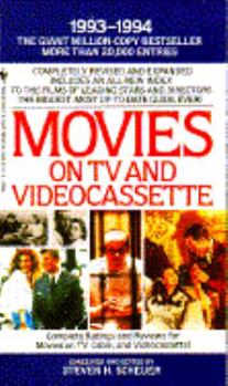 Mass Market Paperback Movies on TV & Videocassette, 1993-1994 Book