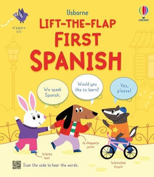 Board book Lift-The-Flap First Spanish Book