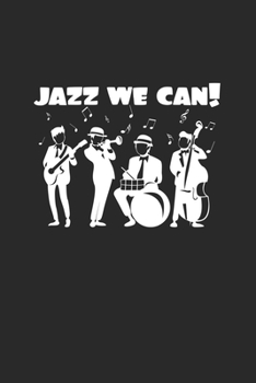 Paperback Jazz we can: 6x9 Jazz(Music - blank with numbers paper - notebook - notes Book