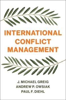 Hardcover International Conflict Management Book