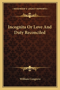Paperback Incognita Or Love And Duty Reconciled Book