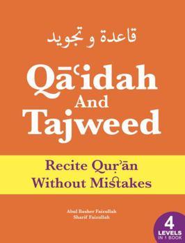 Paperback Qaidah and Tajweed : Recite Quran Without Mistakes Book