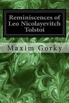 Paperback Reminiscences of Leo Nicolayevitch Tolstoi Book