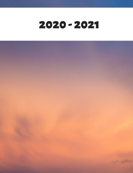 Paperback 2020-2021: Monthly Planner 2020-2021 Book