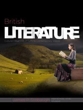 Paperback British Literature (Student): Cultural Influences of Early to Contemporary Voices Book