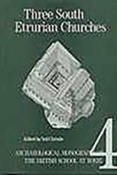 Paperback Three South Etrurian Churches Book