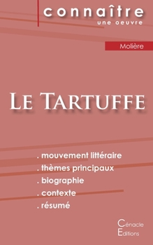 Paperback Fiche de lecture Le Tartuffe de Molière (analyse littéraire de référence et résumé complet) [French] Book