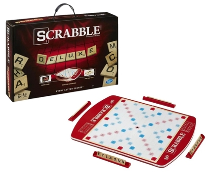 Board Game Scrabble Deluxe Book