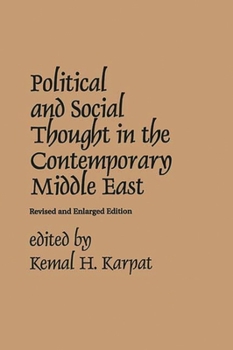 Paperback Political and Social Thought in the Contemporary Middle East Book