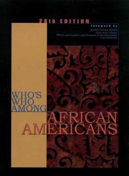 Hardcover Who's Who Among African Americans: Who's Who Among African Americans Provides Biographical and Career Details on More Than 20,000 Notable African Amer Book