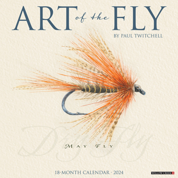 Calendar Art of the Fly 2024 12 X 12 Wall Calendar Book