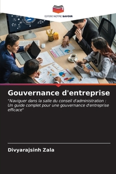 Paperback Gouvernance d'entreprise [French] Book