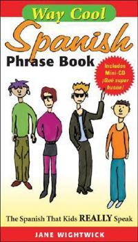 Paperback Way Cool Spanish Phrasebook w/ Audio CD Book