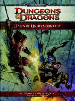 Hardcover Halls of Undermountain: A 4th Edition Dungeons & Dragons Supplement Book