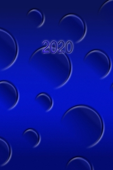 2020: Kalender, Timer und Terminplaner zum Organisieren und Planen für das Jahr 2020 I blaue Kreise (German Edition)