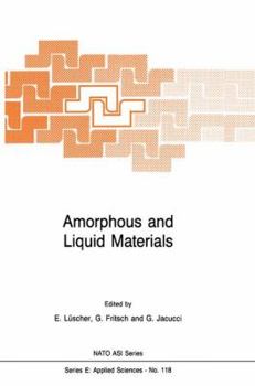 Paperback Amorphous and Liquid Materials Book