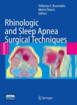 Paperback Rhinologic and Sleep Apnea Surgical Techniques Book
