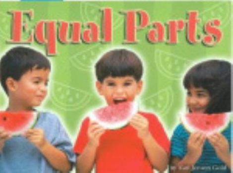 Paperback Equal Parts, Math: Leveled Reader Grades K - 1 (Steck-vaughn Shutterbug Books) Book