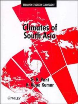 Hardcover Climates of South Asia Book