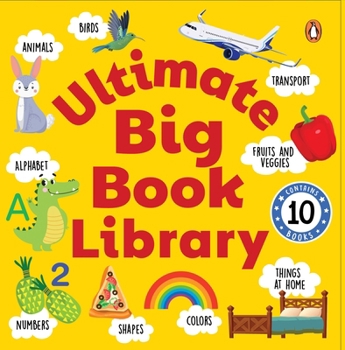 Board book Ultimate Big Book Library (10 Books Tuck-Box): A Boxset of 10 Illustrated Board Books for Preschool Kids, Toddlers [Penguin Early Learning Series] Book