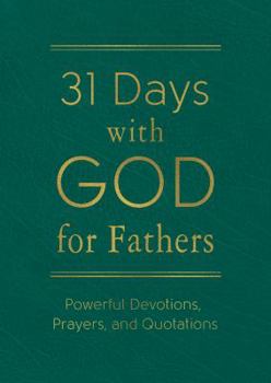 Imitation Leather 31 Days with God for Fathers (Teal) Book