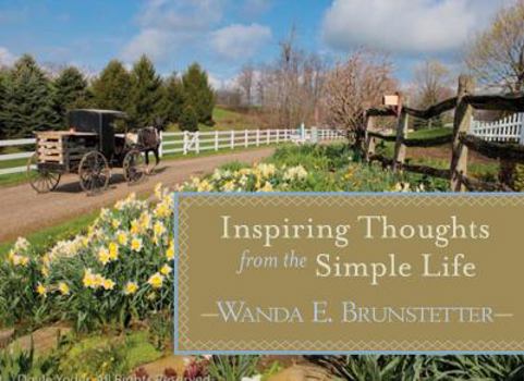 Paperback Inspiring Thoughts from the Simple Life Book