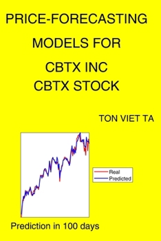 Paperback Price-Forecasting Models for Cbtx Inc CBTX Stock Book