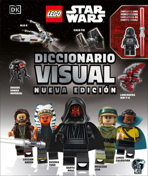 Hardcover Lego Star Wars Diccionario Visual: Nueva Edición (Visual Dictionary Updated Edition): Con Una Minifigura Exclusiva de Lego Star Wars [Spanish] Book