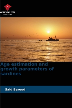 Paperback Age estimation and growth parameters of sardines Book