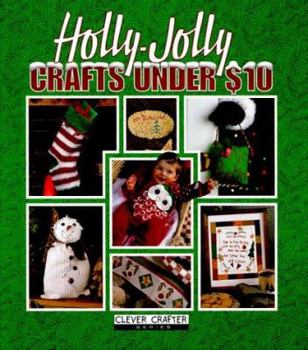 Hardcover Holly-Jolly Crafts Under $10 Book