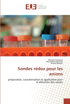 Paperback Sondes rédox pour les anions [French] Book