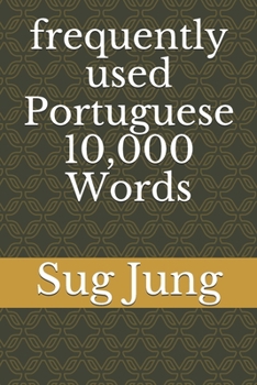 Paperback frequently used Portuguese 10,000 Words Book