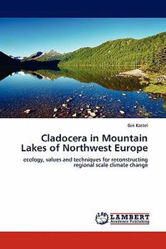 Paperback Cladocera in Mountain Lakes of Northwest Europe Book