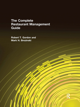 Hardcover The Complete Restaurant Management Guide Book