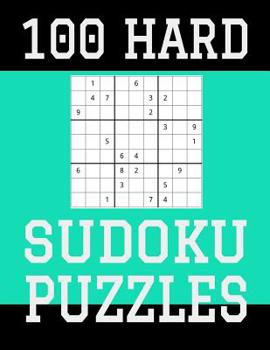 Paperback 100 Hard Sudoku Puzzles: Hours of Fun For All Ages, 126 Pages, Soft Matte Cover, 8.5 x 11 Book