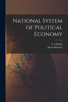 Paperback National System of Political Economy Book