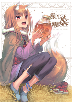 Paperback Keito Koume Illustrations Spice & Wolf: The Tenth Year Calvados Book