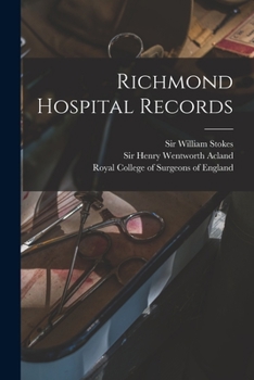 Paperback Richmond Hospital Records Book