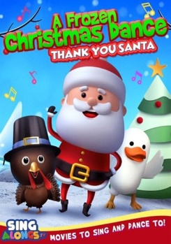 DVD A Frozen Christmas Dance: Thank You Santa Book